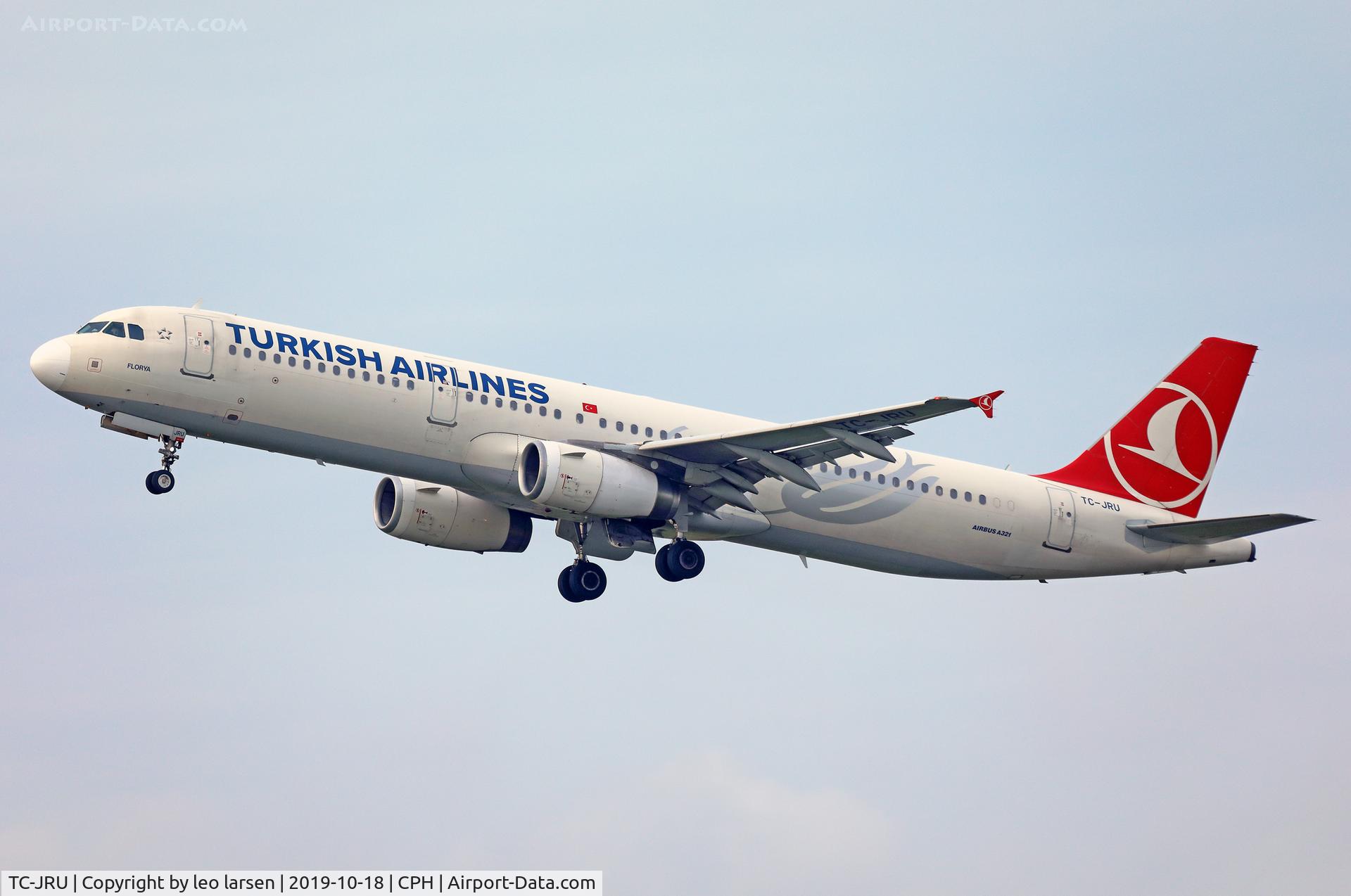 TC-JRU, 2011 Airbus A321-231 C/N 4788, Copenhagen 18.10.2019
