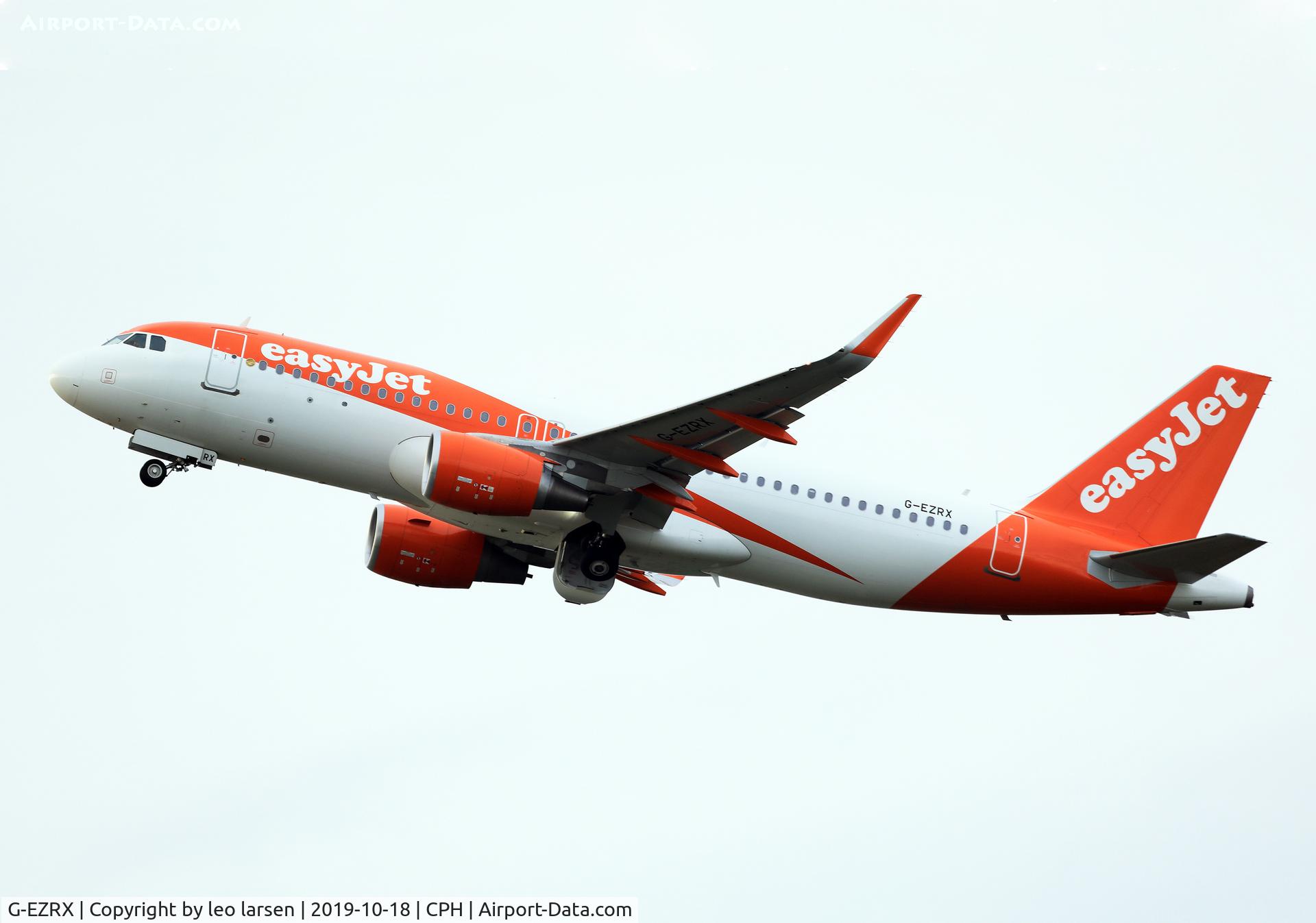 G-EZRX, 2018 Airbus A320-214 C/N 8321, Copenhagen 18.10.2019