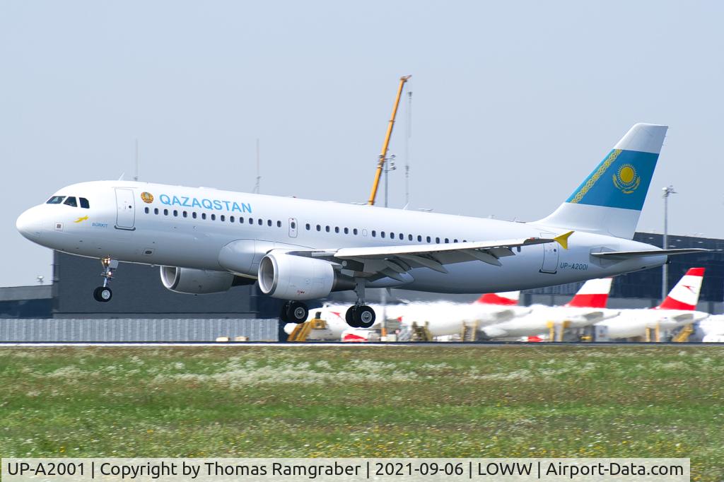 UP-A2001, 2007 Airbus A320-214 C/N 3199, Kazakhstan - Government Airbus A320(CJ) Prestige