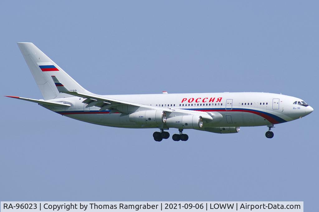 RA-96023, 2016 Ilyushin IL-96-300 C/N 74393203023, Russia - Government Ilyushin IL-96-300