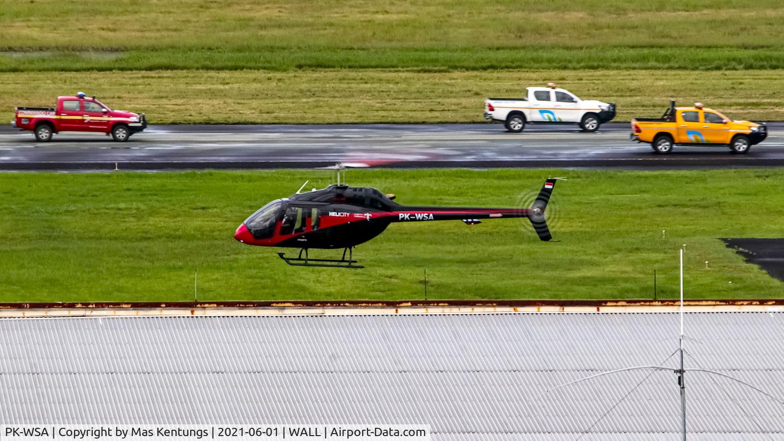 PK-WSA, 2017 Bell 505 Jet Ranger X C/N 65034, this photo were taken at Balikpapan