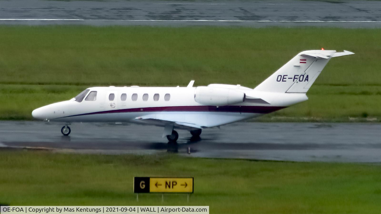 OE-FOA, 2007 Cessna 525A CitationJet CJ2+ C/N 525A-0354, This photo were taken at Balikpapan