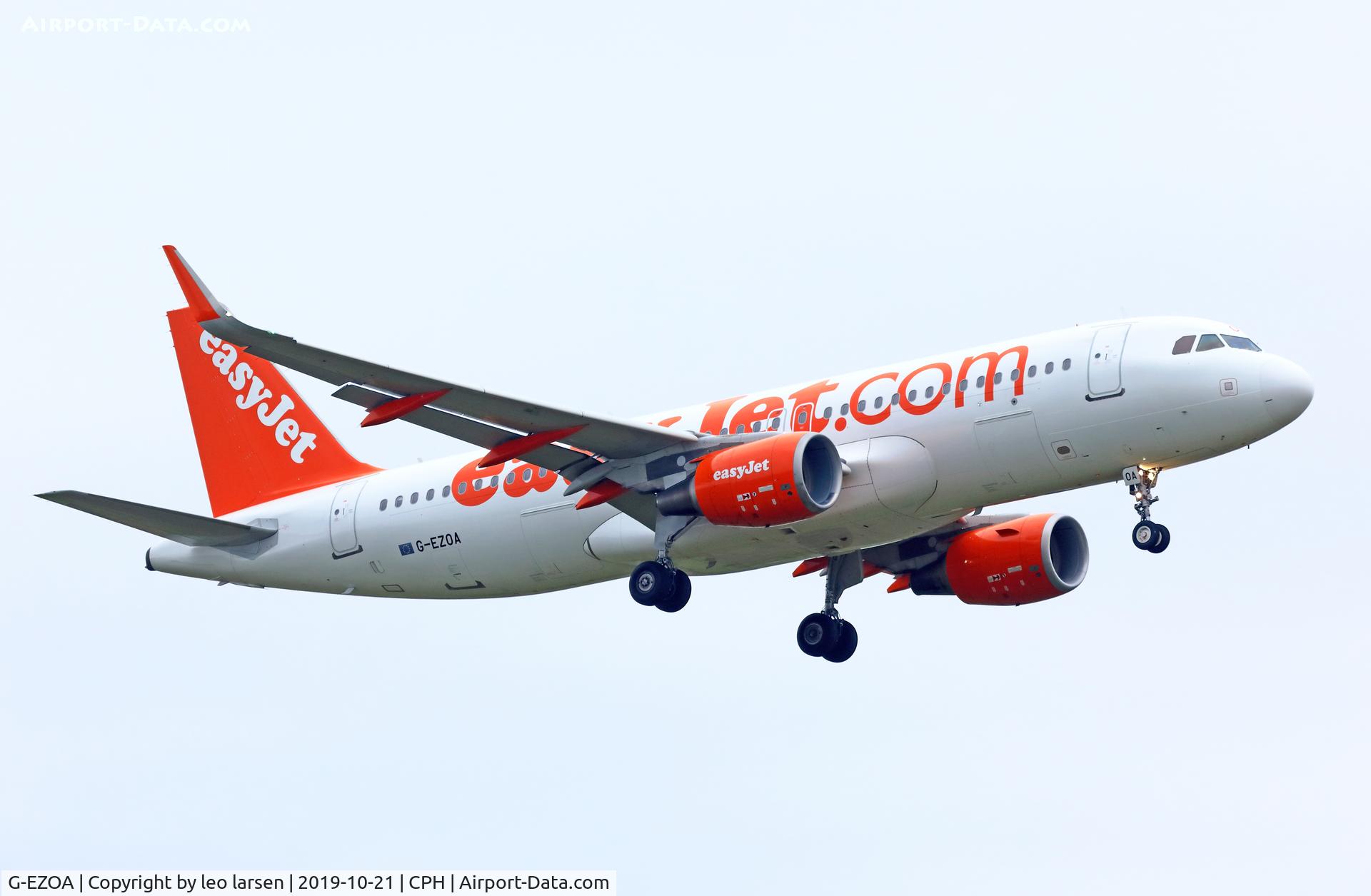 G-EZOA, 2014 Airbus A320-214 C/N 6412, Copenhagen 21.10.2019