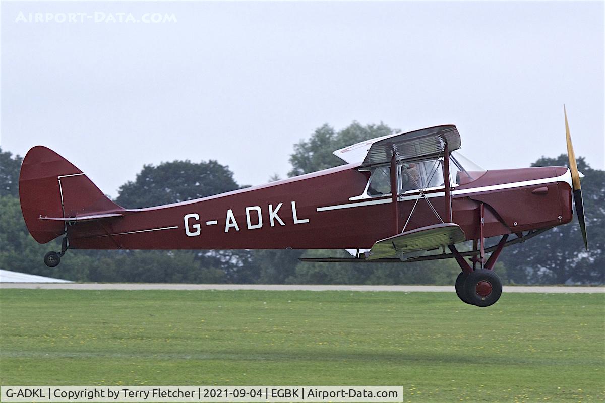 G-ADKL, 1935 De Havilland DH.87B Hornet Moth C/N 8035, LAA National Rally