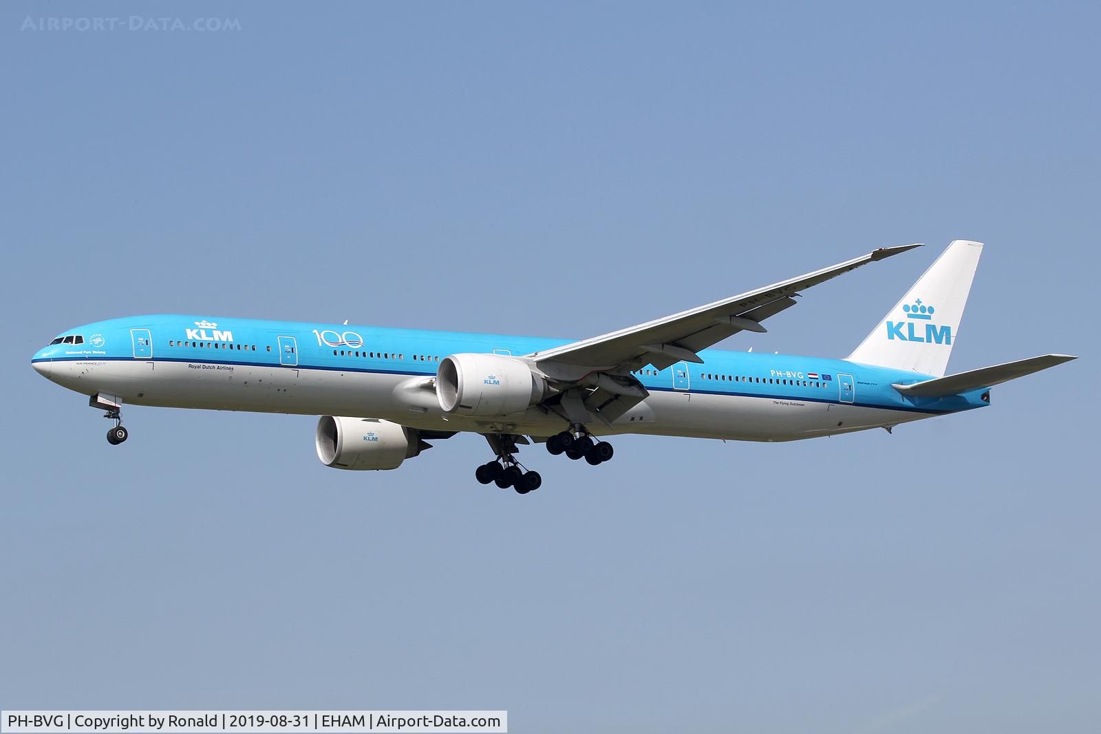 PH-BVG, 2012 Boeing 777-306/ER C/N 38867, at spl