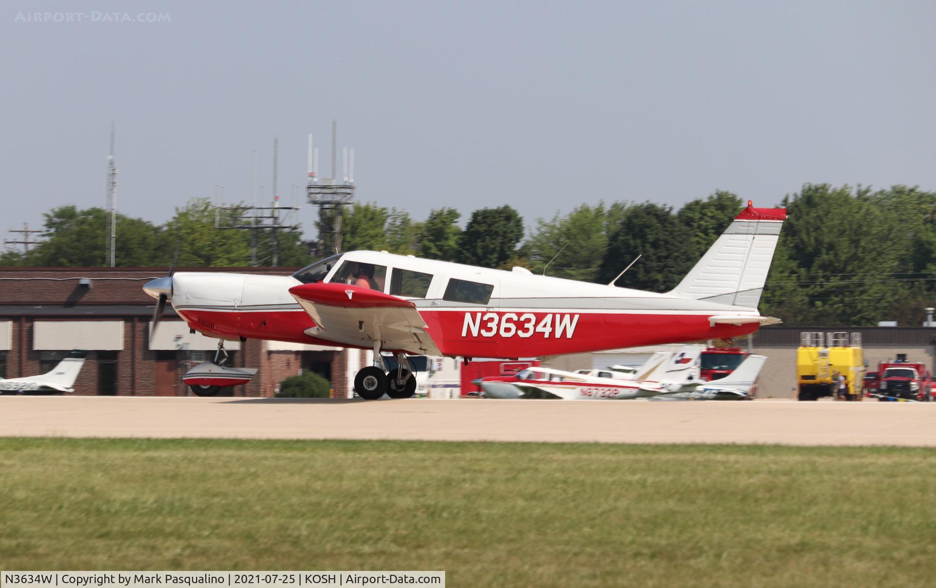 N3634W, 1966 Piper PA-32-260 Cherokee Six C/N 32-536, Piper PA-32-260