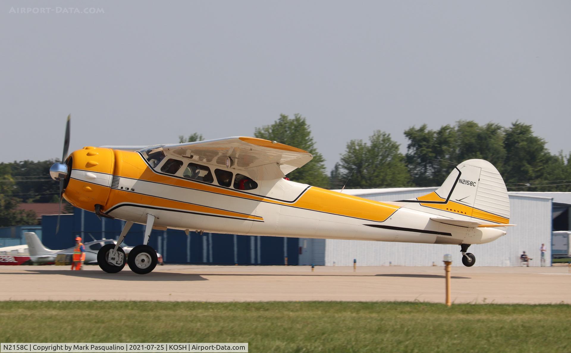 N2158C, 1954 Cessna 195B Businessliner C/N 16143, Cessna 195B