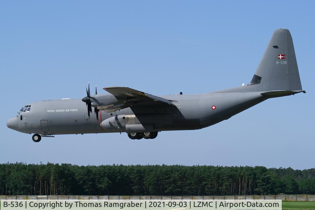 B-536, 2003 Lockheed Martin C-130J-30 Super Hercules C/N 382-5536, Denmark - Air Force Lockheed C-130J Hercules