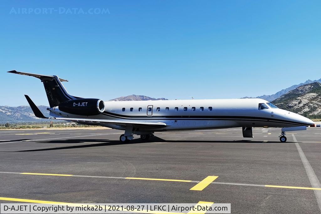 D-AJET, 2017 Embraer EMB-135BJ Legacy 650E C/N 14501227, Parked