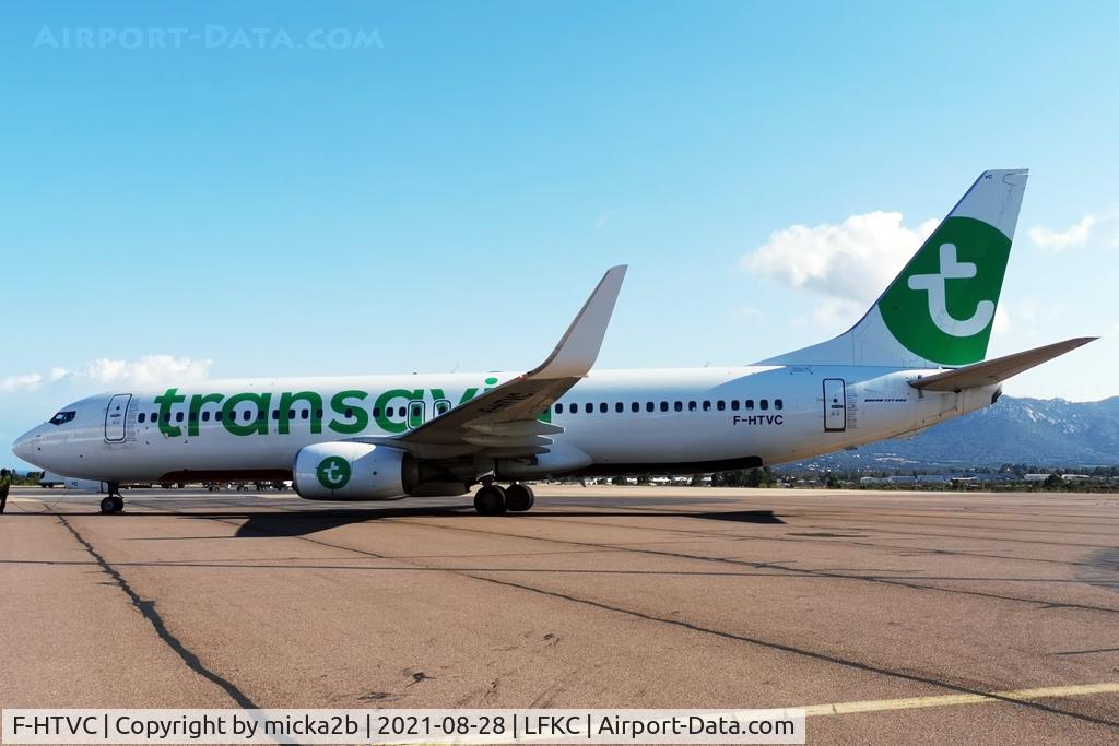 F-HTVC, 2016 Boeing 737-8K2 C/N 62150, Parked