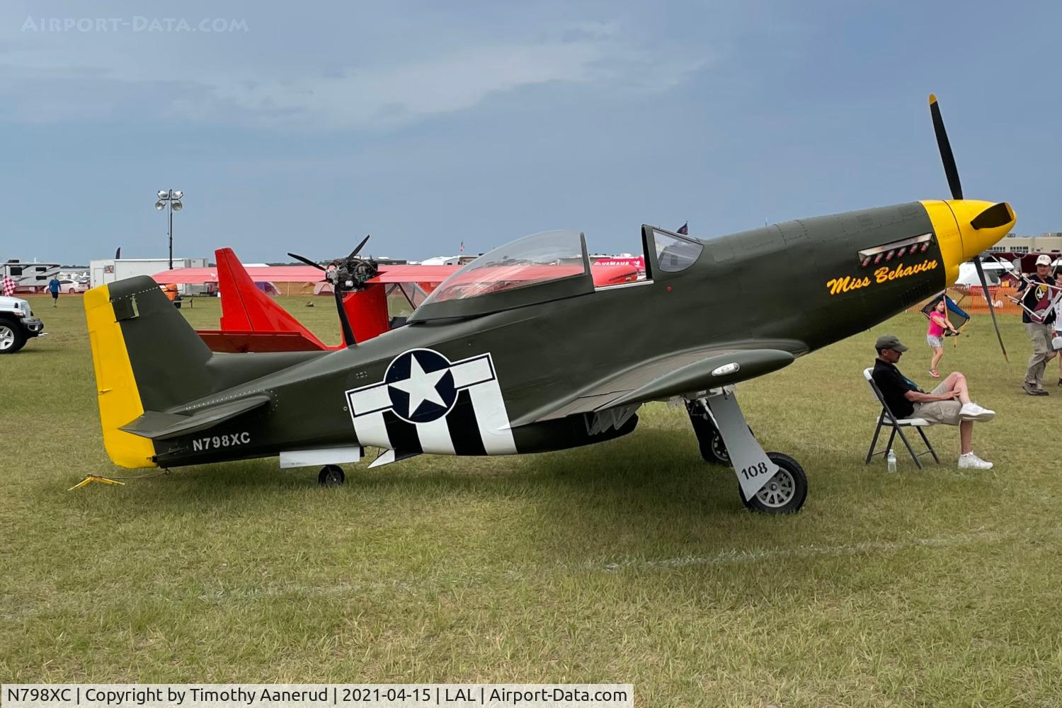N798XC, 2016 Titan T-51 Mustang C/N 108, 2016 Titan T-51 Mustang, c/n: 108, Sun-n-Fun 2021