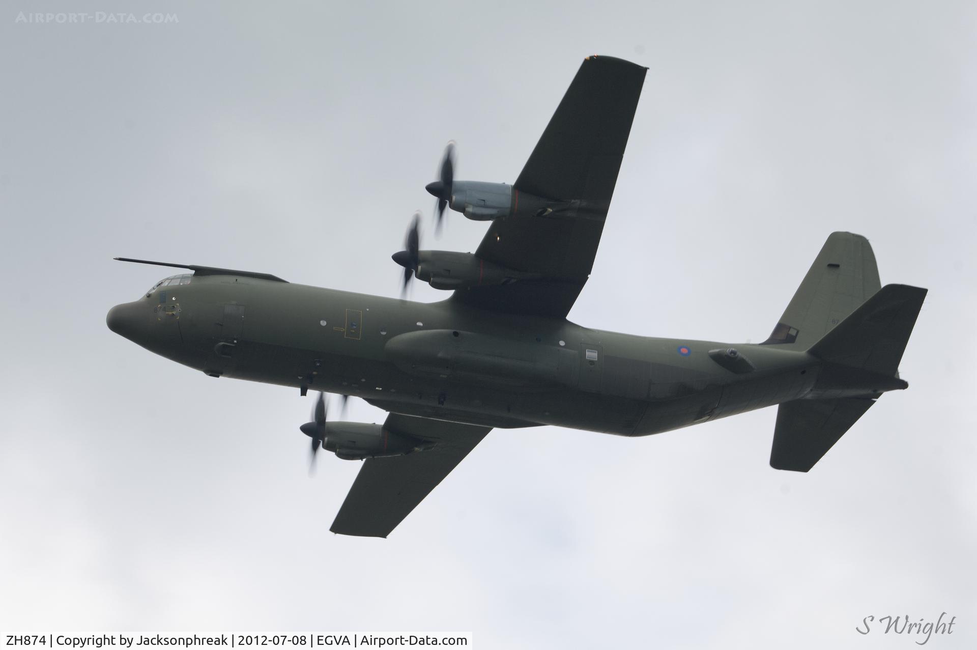 ZH874, 1997 Lockheed Martin C-130J-30 Hercules C.4 C/N 382-5458, RIAT 2012 RAF Fairford UK