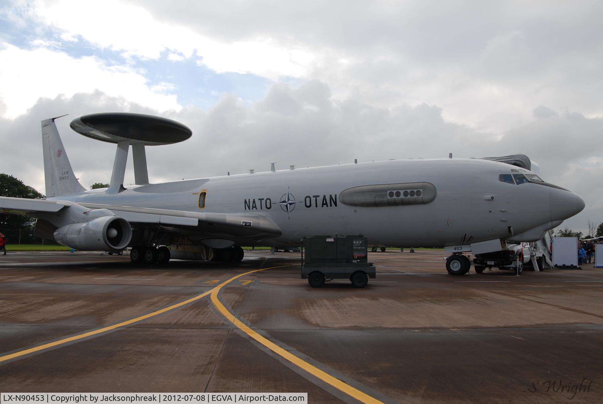 LX-N90453, 1983 Boeing E-3A Sentry C/N 22848, RIAT 2012 RAF Fairford UK