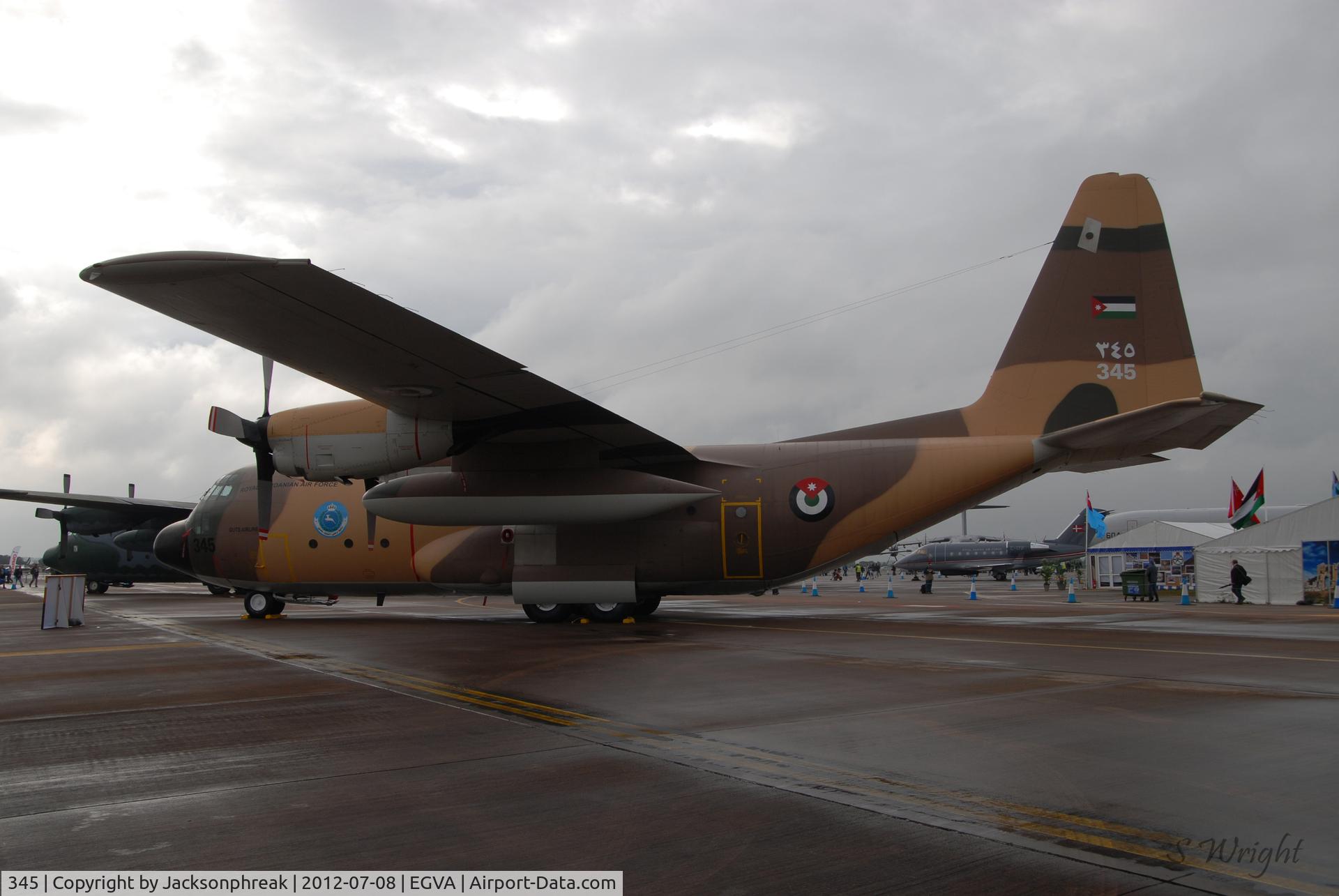 345, 1979 Lockheed C-130H Hercules C/N 382-4813, RIAT 2012 RAF Fairford UK