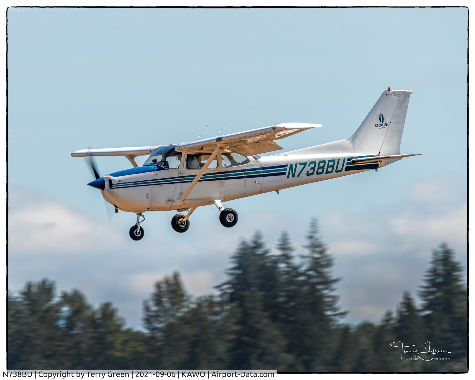 N738BU, 1977 Cessna 172N C/N 17269856, KAWO