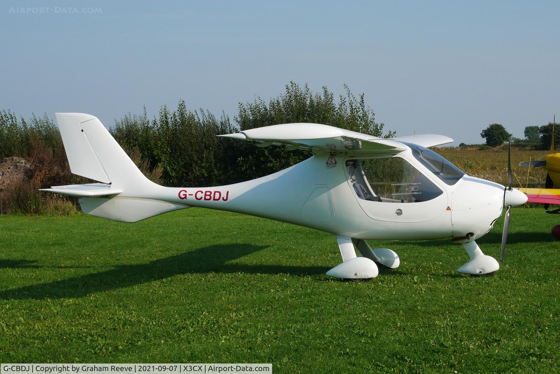 G-CBDJ, 2001 Flight Design CT2K C/N 7850, Parked at Northrepps.