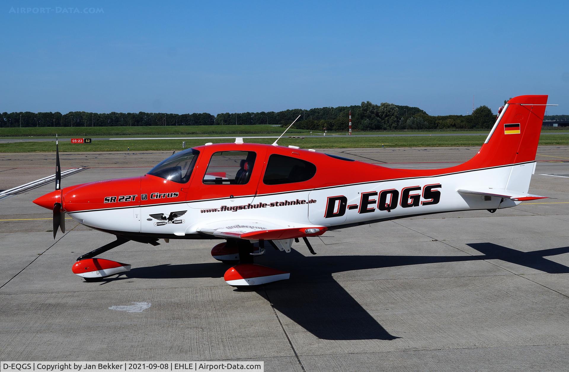 D-EQGS, Cirrus SR-22T C/N 0182, Lelystad Airport