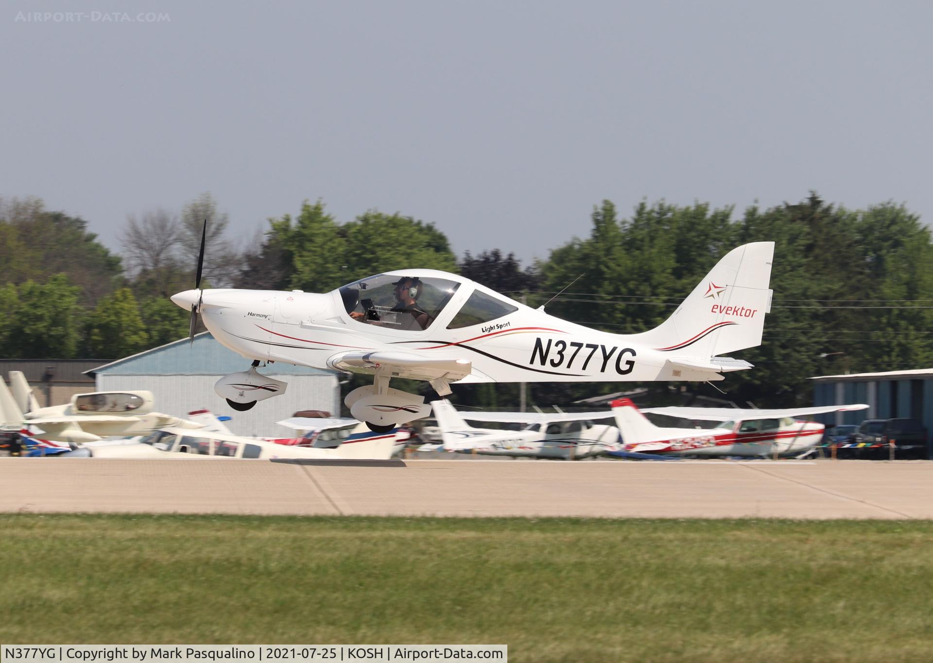 N377YG, 2017 Evektor-Aerotechnik Harmony LSA C/N 2017-2010, Harmony LSA