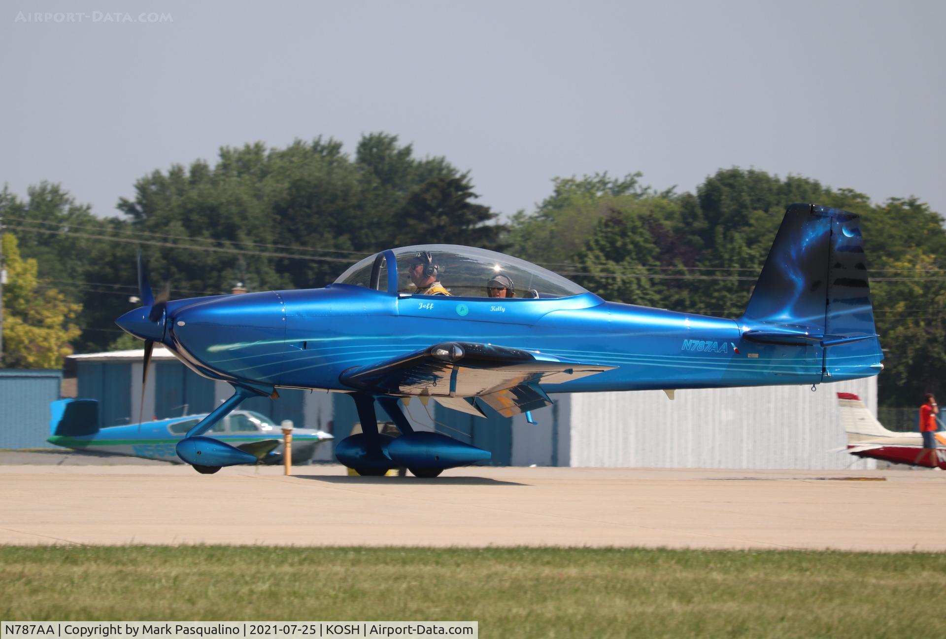 N787AA, Vans RV-8A C/N 81826, Vans RV-8A