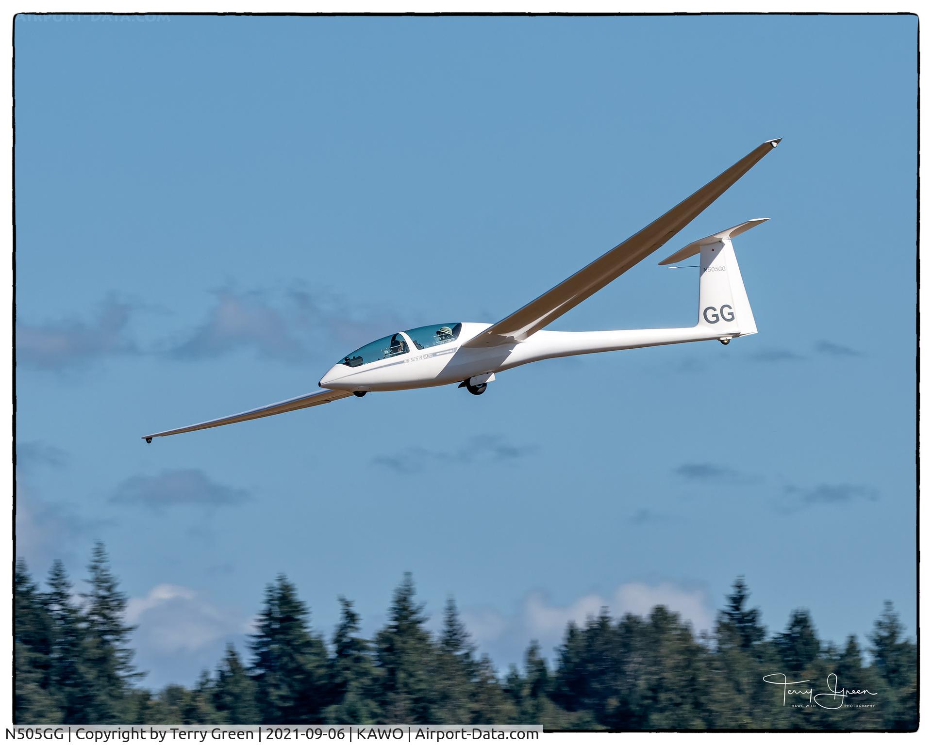 N505GG, Glaser-Dirks DG-500M C/N 5E161M61, KAWO