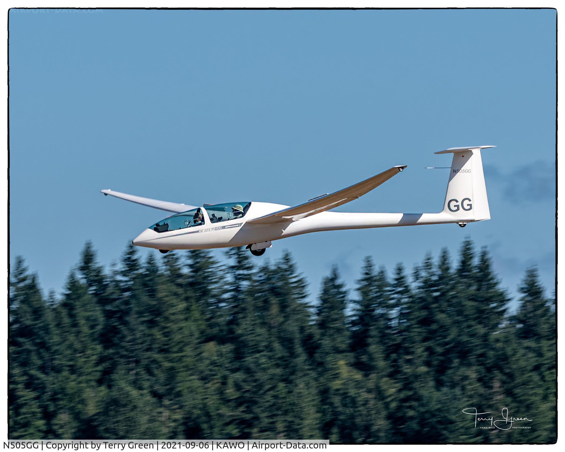N505GG, Glaser-Dirks DG-500M C/N 5E161M61, KAWO