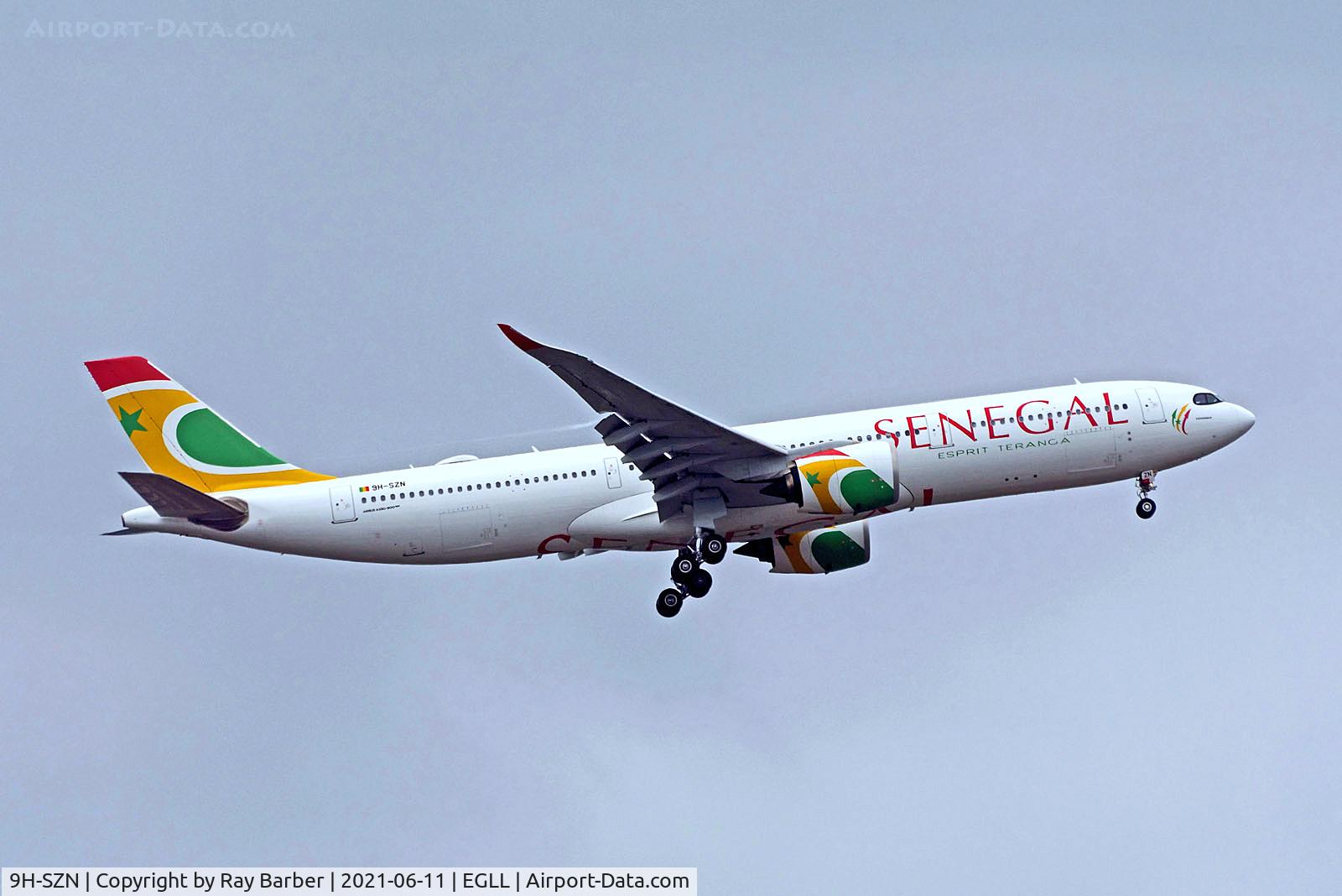 9H-SZN, 2019 Airbus A330-941N C/N 1910, H-SZN   Airbus A330-941N [1910] (Air Senegal International) Home~G 11/06/2021