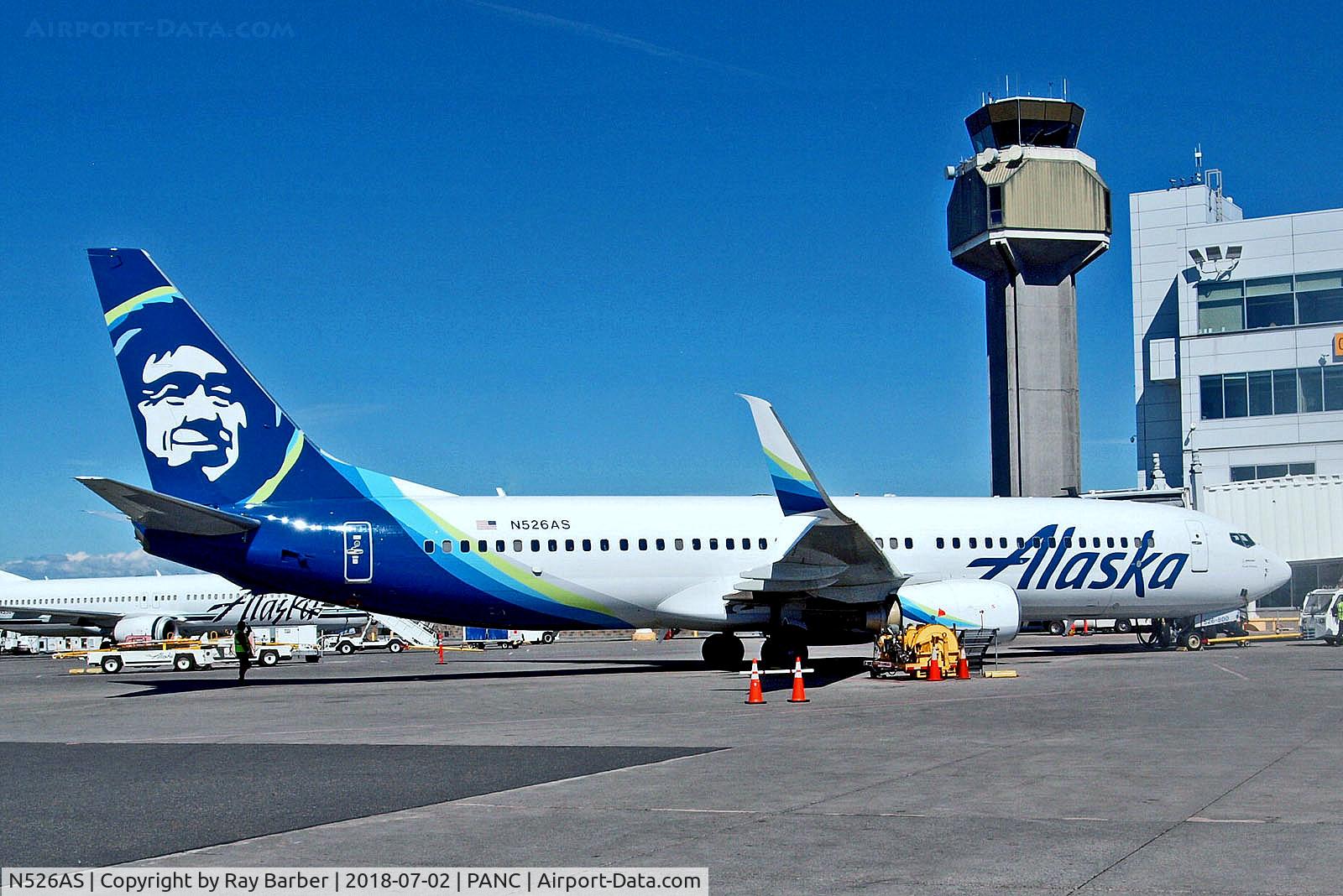 N526AS, 2009 Boeing 737-890 C/N 35196, N526AS   Boeing 737-890 [35196] (Alaska Airlines) Ted Stevens Anchorage Int'l~N 02/07/2018