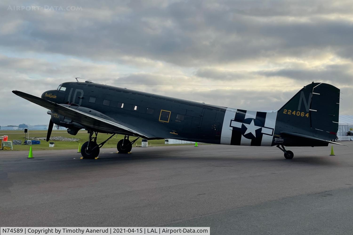 N74589, 1943 Douglas DC3C-S1C3G (C-47A) C/N 9926, 1943 Douglas DC3C-S1C3G (C-47A), c/n: 9926, Sun-n-Fun 2021