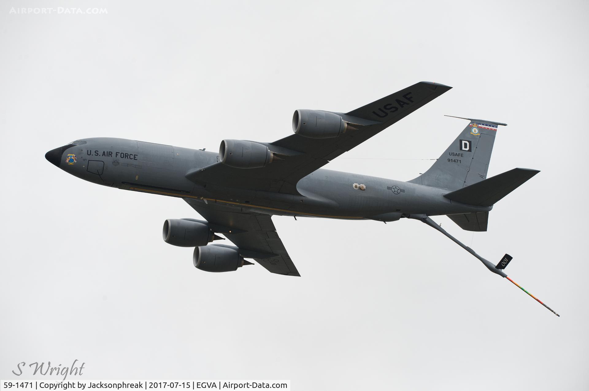 59-1471, 1959 Boeing KC-135T Stratotanker C/N 17959, RIAT 2017 RAF Fairford UK