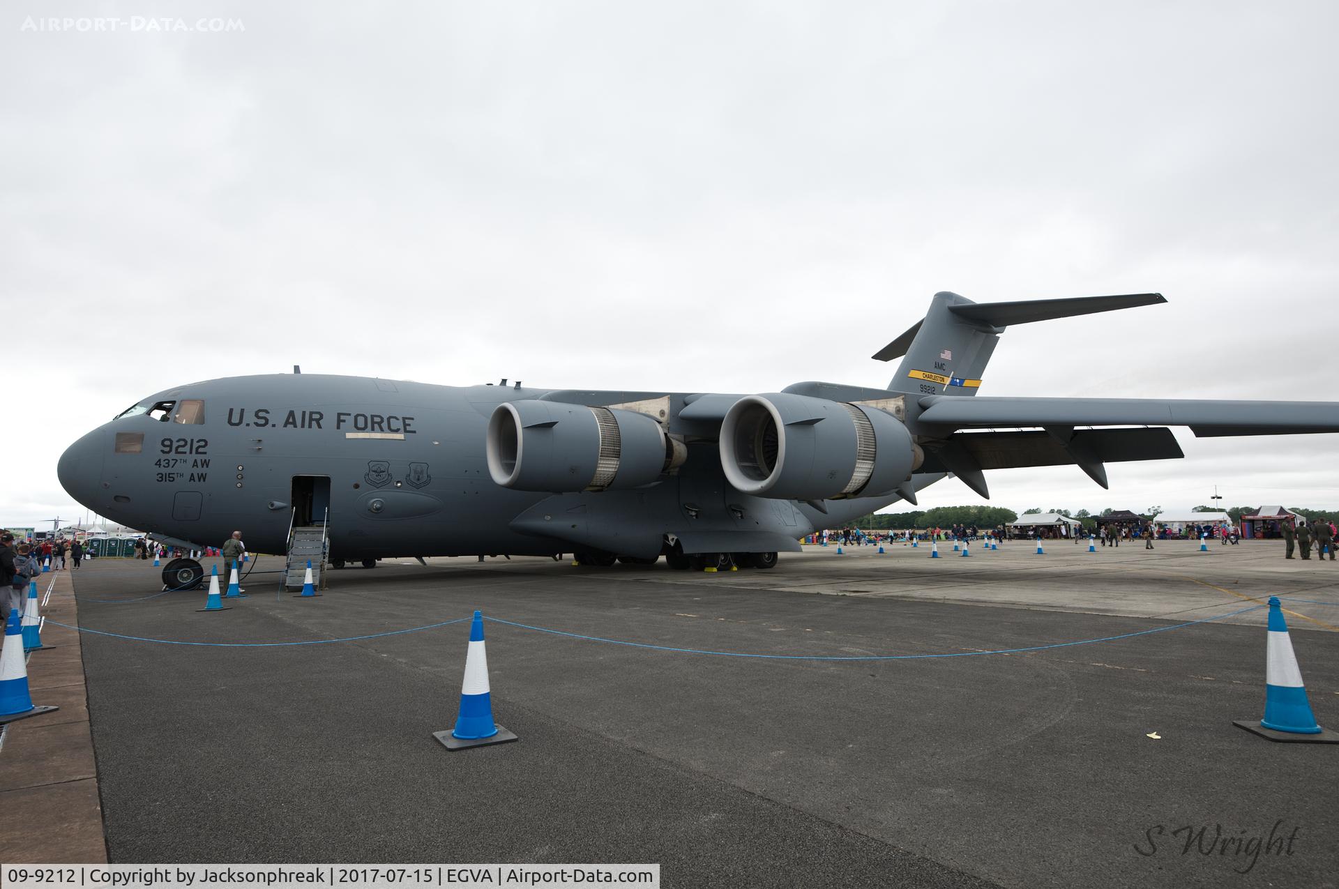 09-9212, 2011 Boeing C-17A Globemaster III C/N P-212, RIAT 2017 RAF Fairford UK