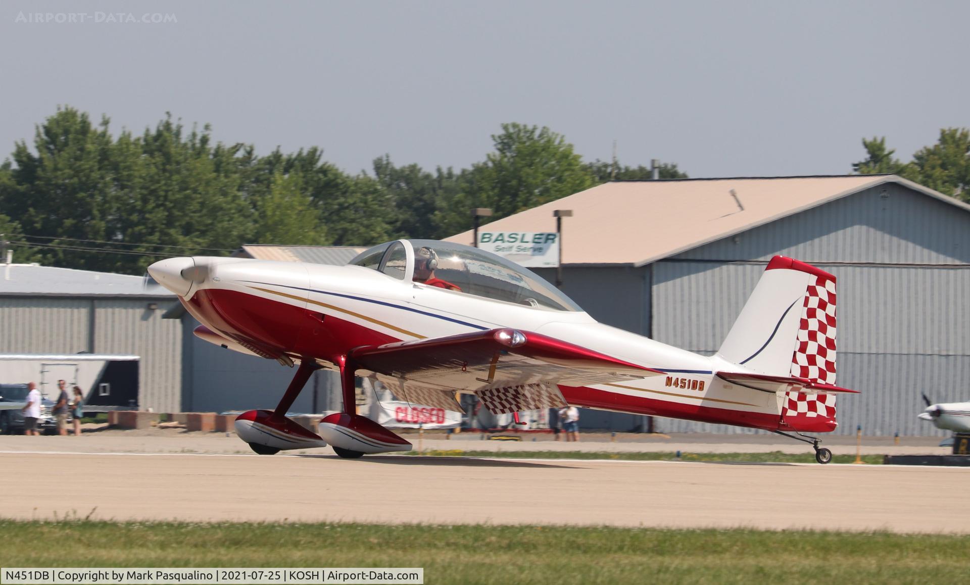 N451DB, 2020 Vans RV-8 C/N 82122, Vans RV-8