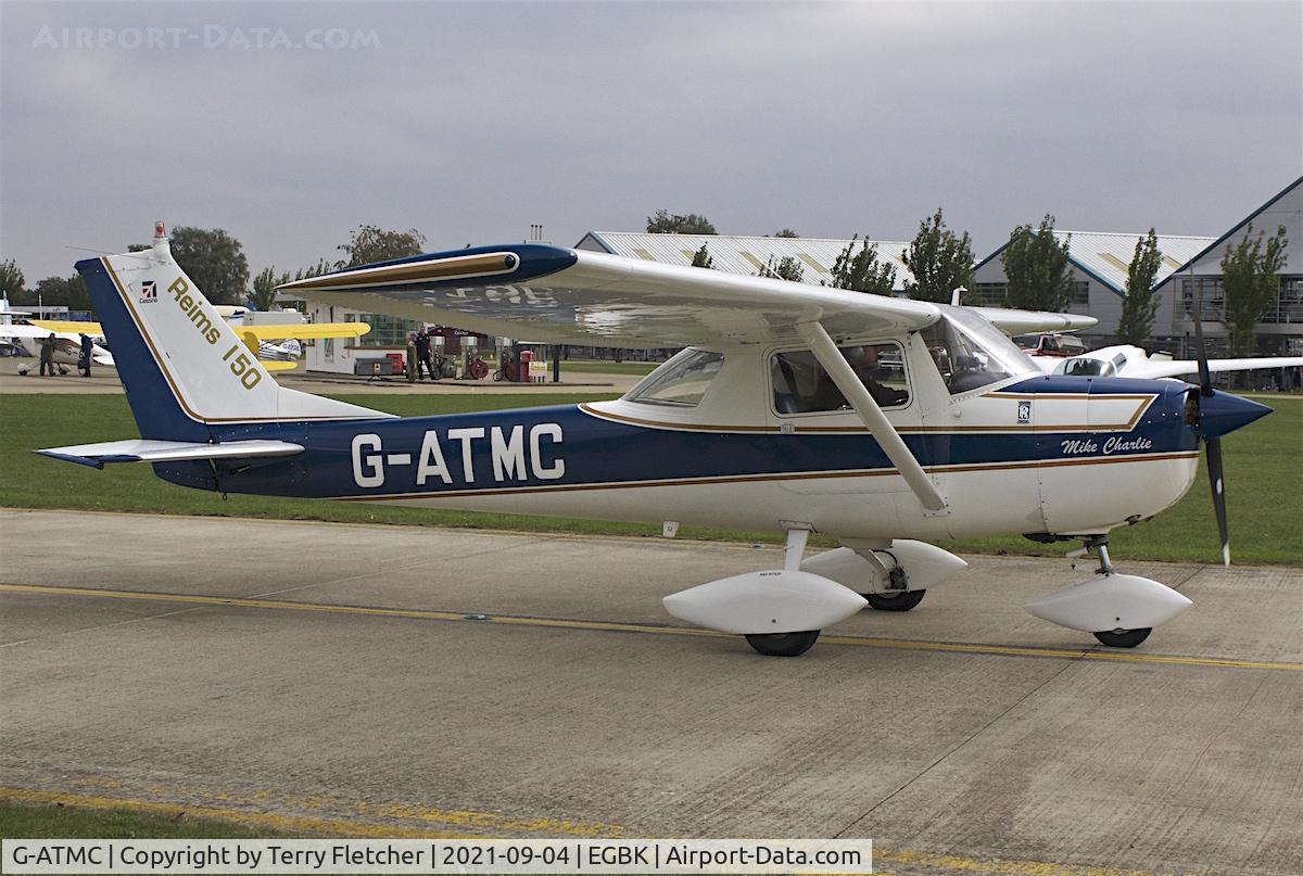 G-ATMC, 1966 Reims Cessna F150F C/N 0020, At LAA rally at Sywell