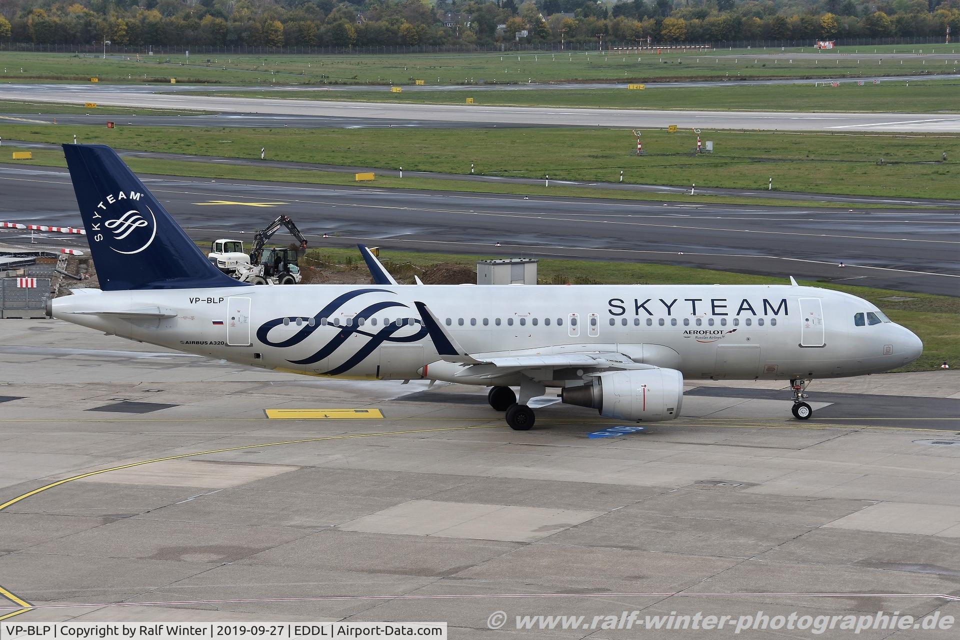 VP-BLP, 2013 Airbus A320-214 C/N 5578, Airbus A320-214 - SU AFL Aeroflot 'Skyteam' ' A.Popov ' - 5578 - VP-BLP - 27.09.2019 - DUS