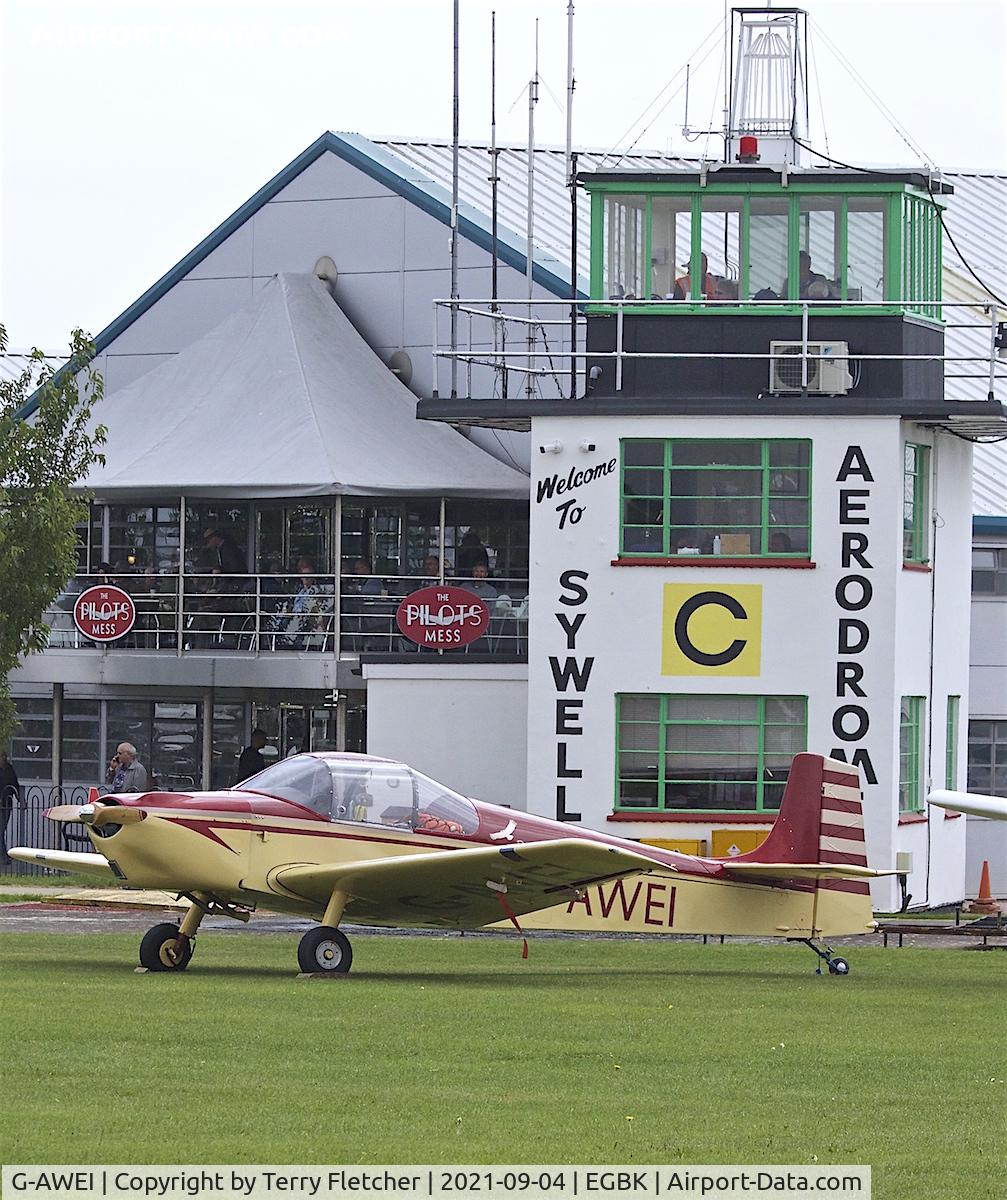 G-AWEI, 1968 Rollason Druine D-62B Condor C/N RAE/628, At LAA National Rally at Sywell