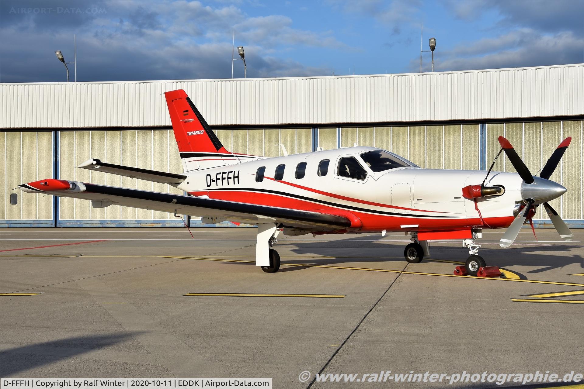 D-FFFH, 2012 Socata TBM-850 C/N 610, Socata TBM-700N - Private - 610 - D-FFFH - 11.10.2020 - CGN