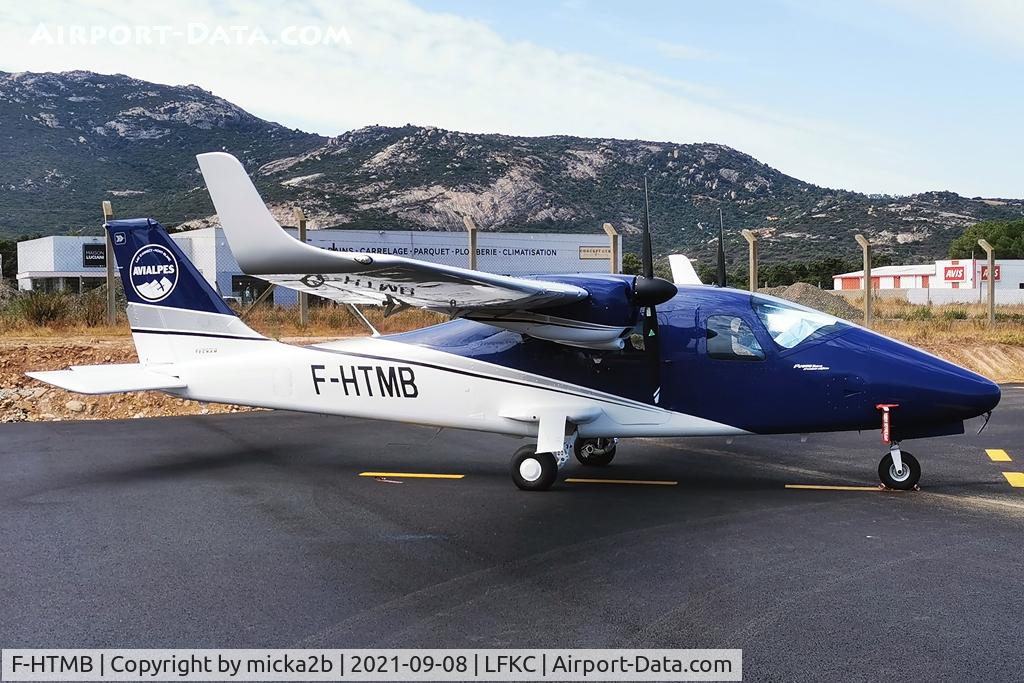 F-HTMB, Tecnam P-2006T Mk II C/N 315, Parked