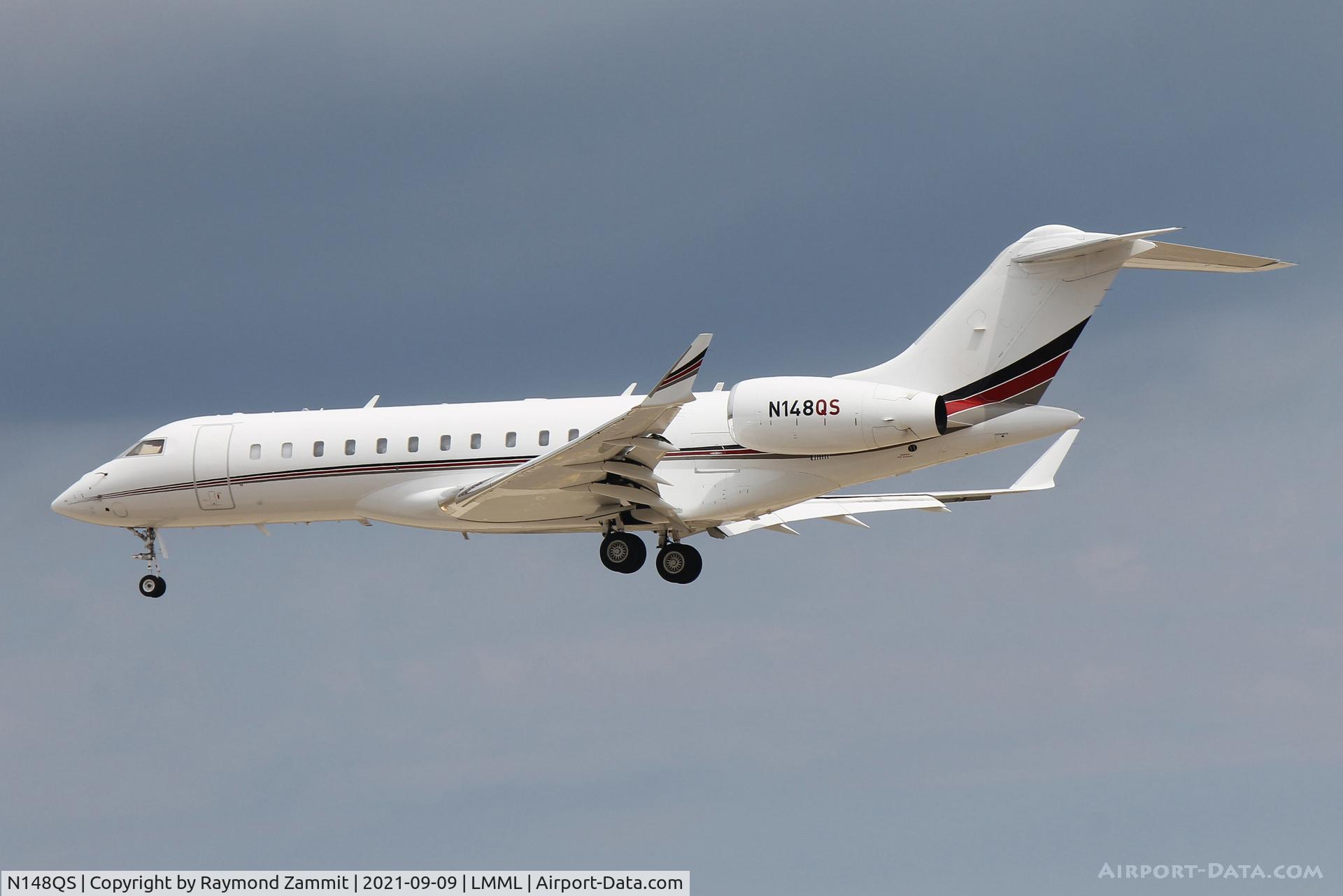 N148QS, 2014 Bombardier BD-700-1A10 Global 6000 C/N 9648, Bombardier BD-700 Global 6000 N148QS Netjets