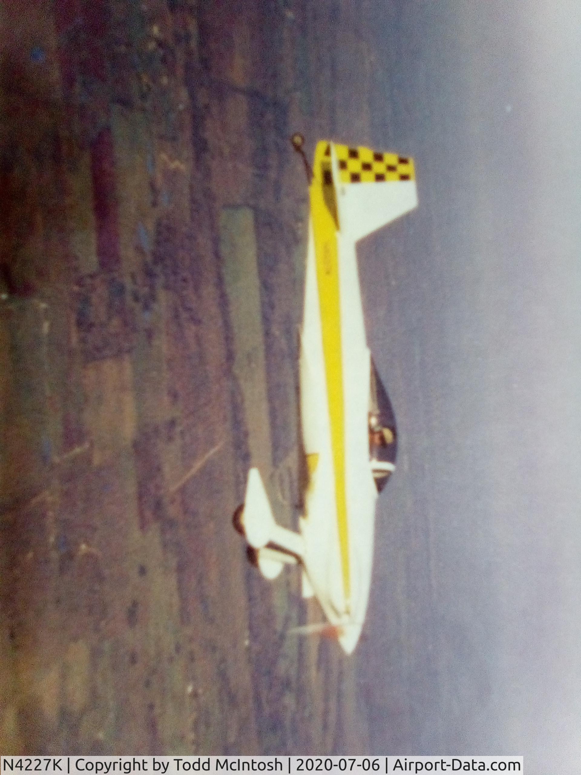 N4227K, 1981 Vans RV-3 C/N 602, Over Lockhart