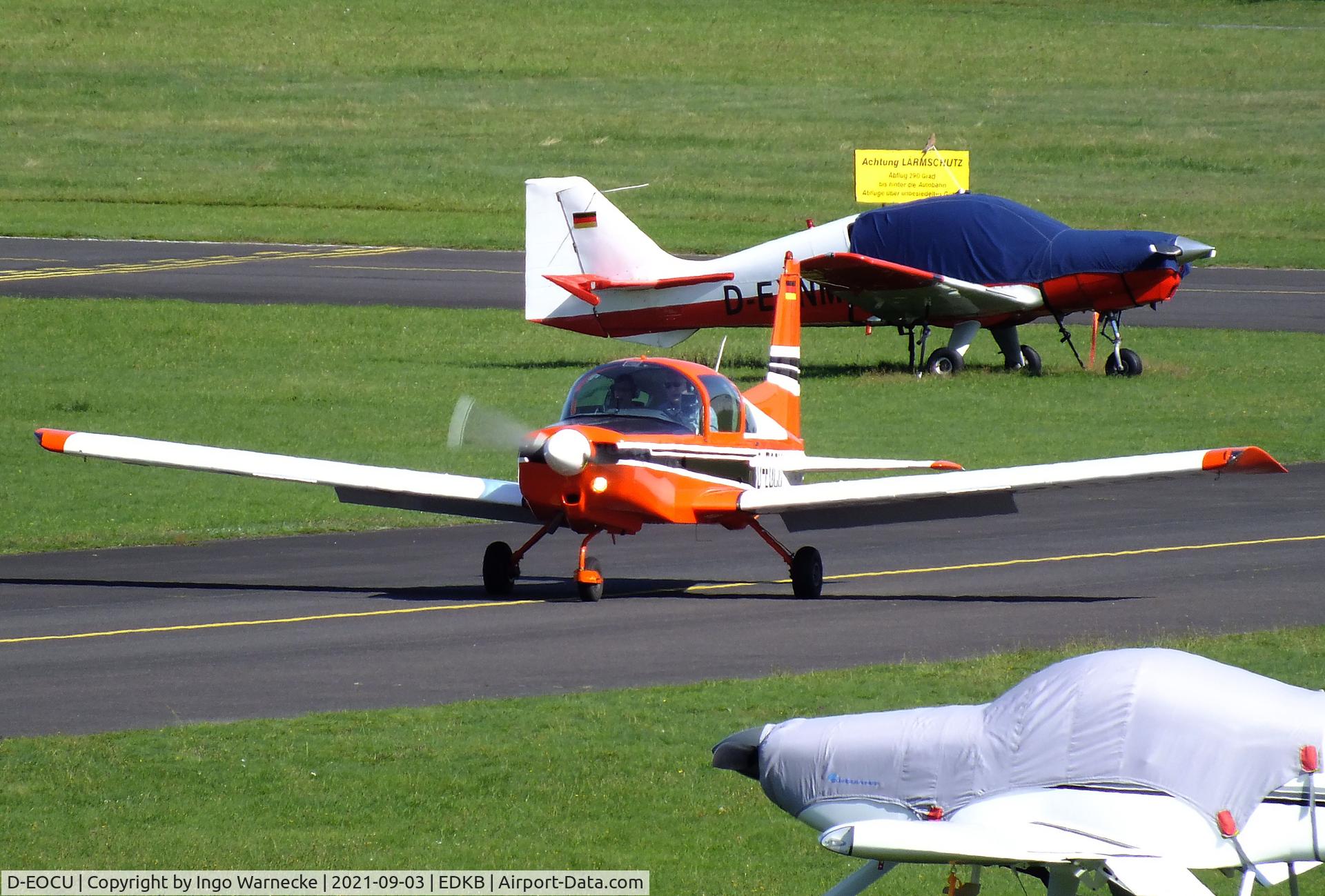 D-EOCU, American Aviation AA-5 Traveler C/N AA5-0018, American Aviation AA-5 Traveler at the 2021 Grumman Fly-in at Bonn-Hangelar airfield