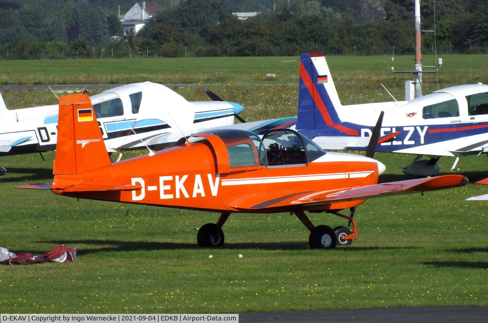 D-EKAV, 1972 American AA-1B Yankee C/N AA1B-0048, Grumman American AA-1B Yankee at the 2021 Grumman Fly-in at Bonn-Hangelar airfield