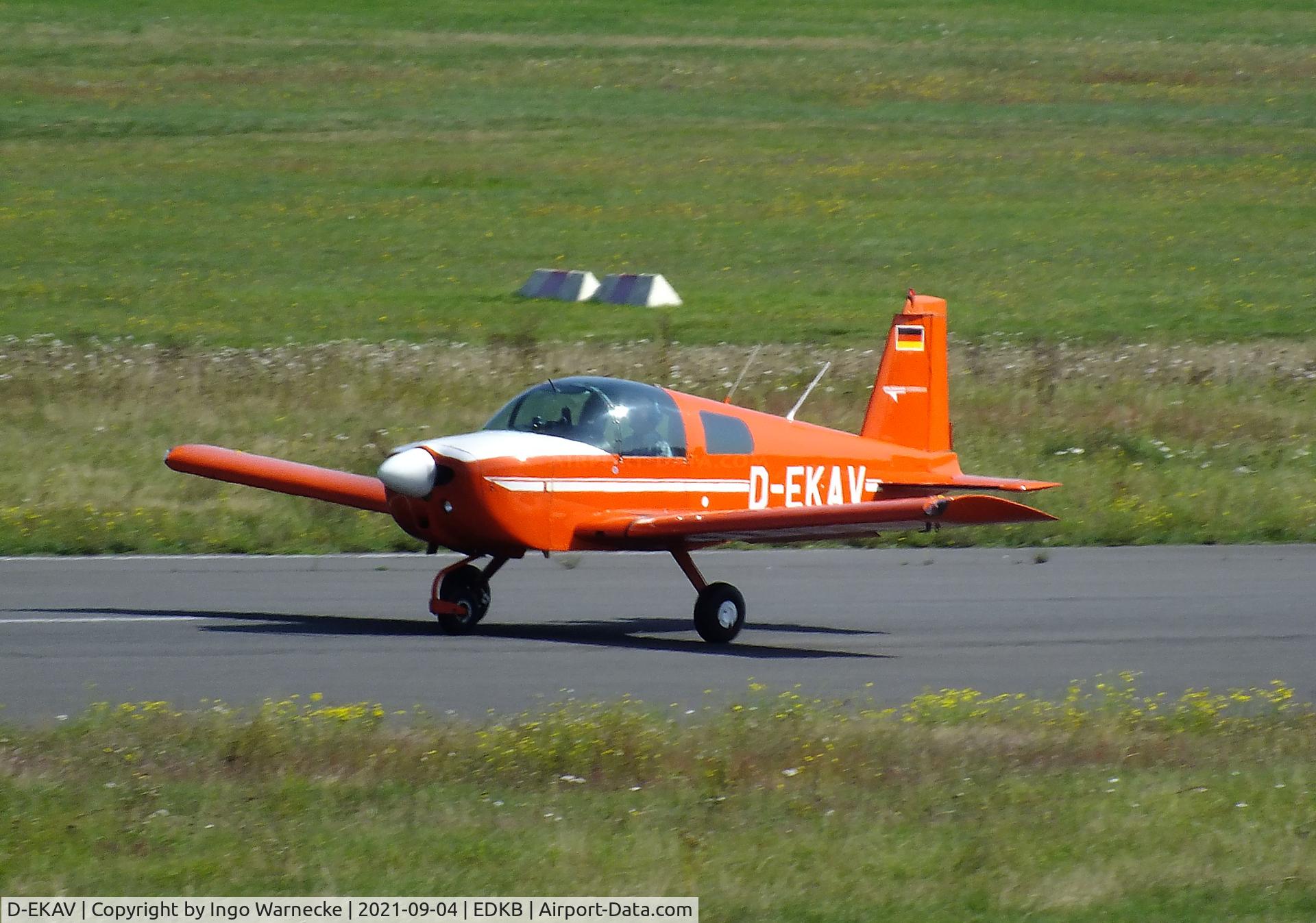 D-EKAV, 1972 American AA-1B Yankee C/N AA1B-0048, Grumman American AA-1B Yankee at the 2021 Grumman Fly-in at Bonn-Hangelar airfield
