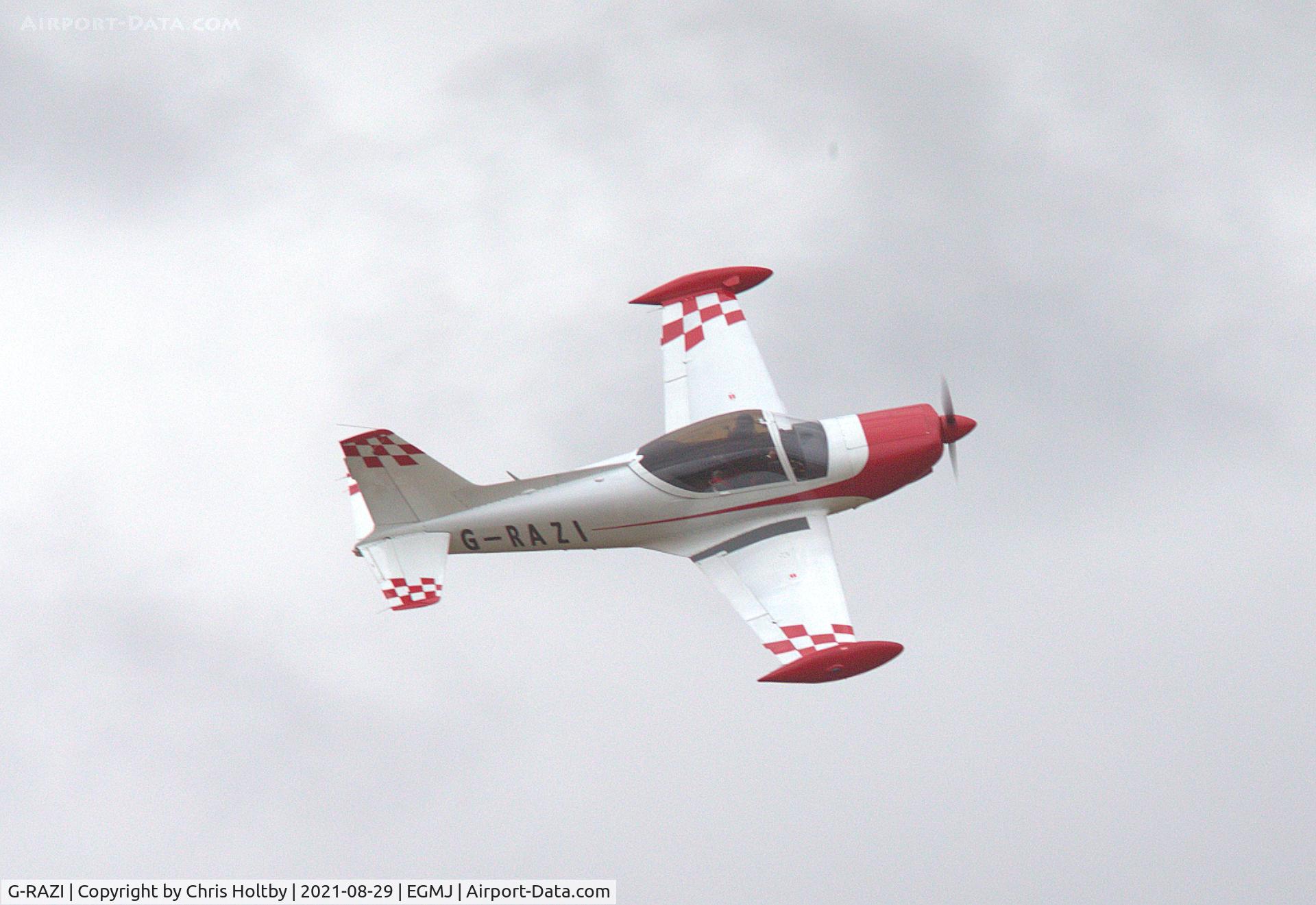G-RAZI, 1966 SIAI-Marchetti F-260 C/N 102, Solo display at the Little Gransden Airshow 2021