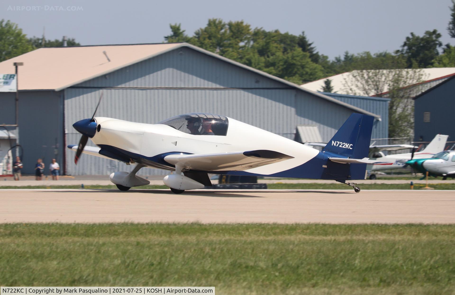 N722KC, 2020 Rand KR-2S C/N 1403, Rand KR-2S