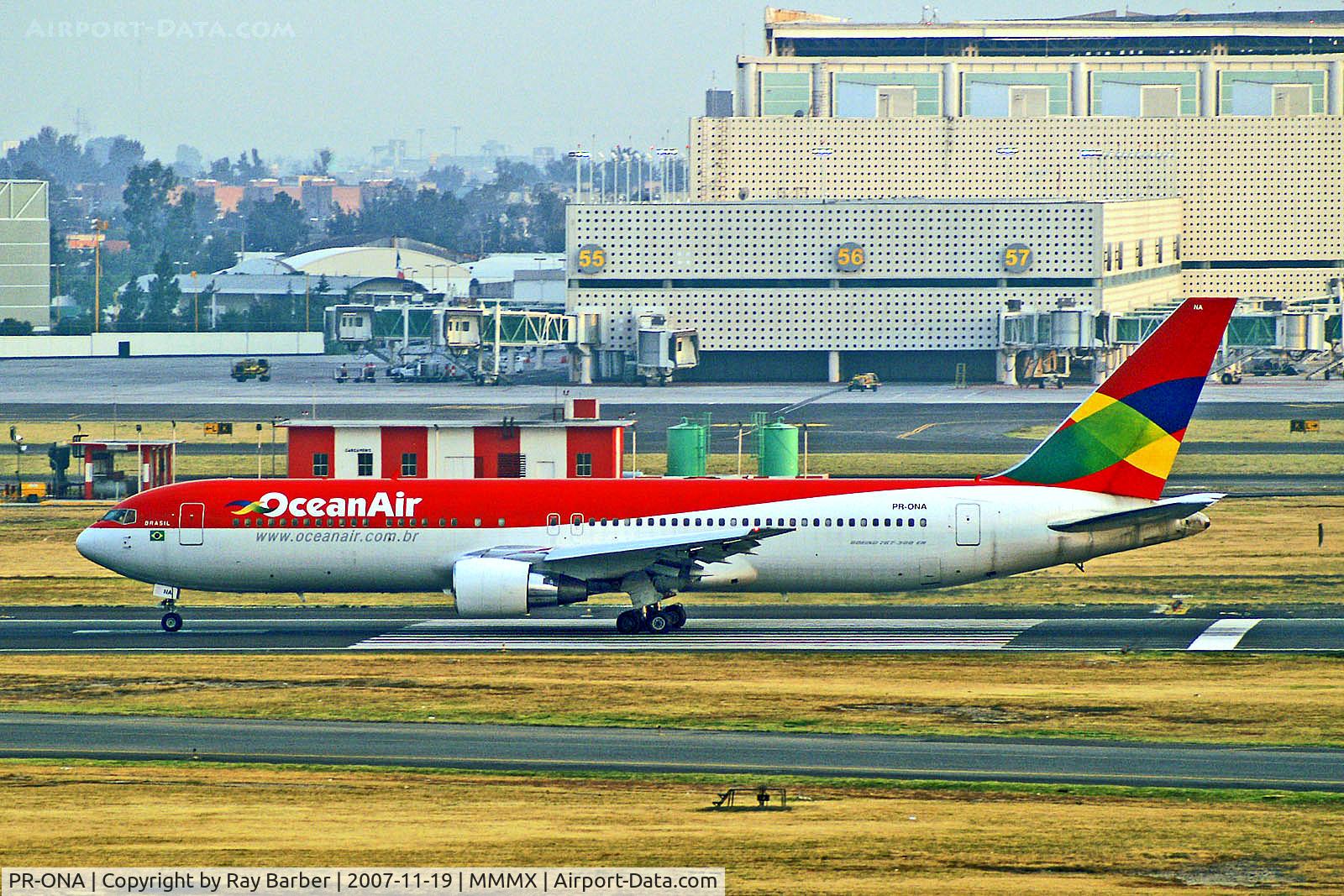 PR-ONA, 1991 Boeing 767-322 C/N 25280, PR-ONA   Boeing 767-322ER [25280] (OceanAir) Mexico City-Licenciado Benito Juarez Int'l~XA 19/11/2007