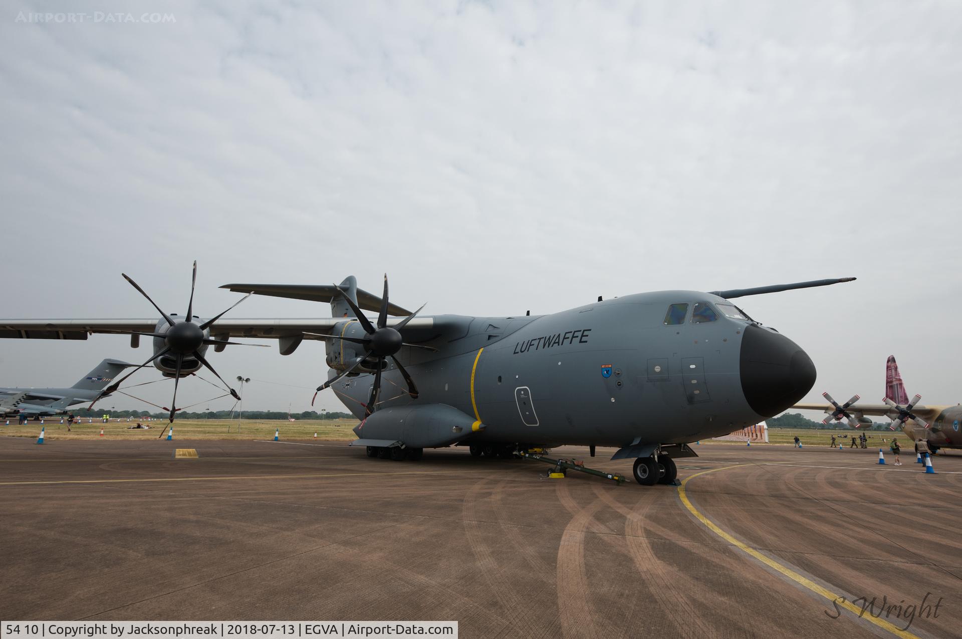 54 10, 2017 Airbus A400M Atlas C/N 049, RIAT 2018 RAF Fairford UK
