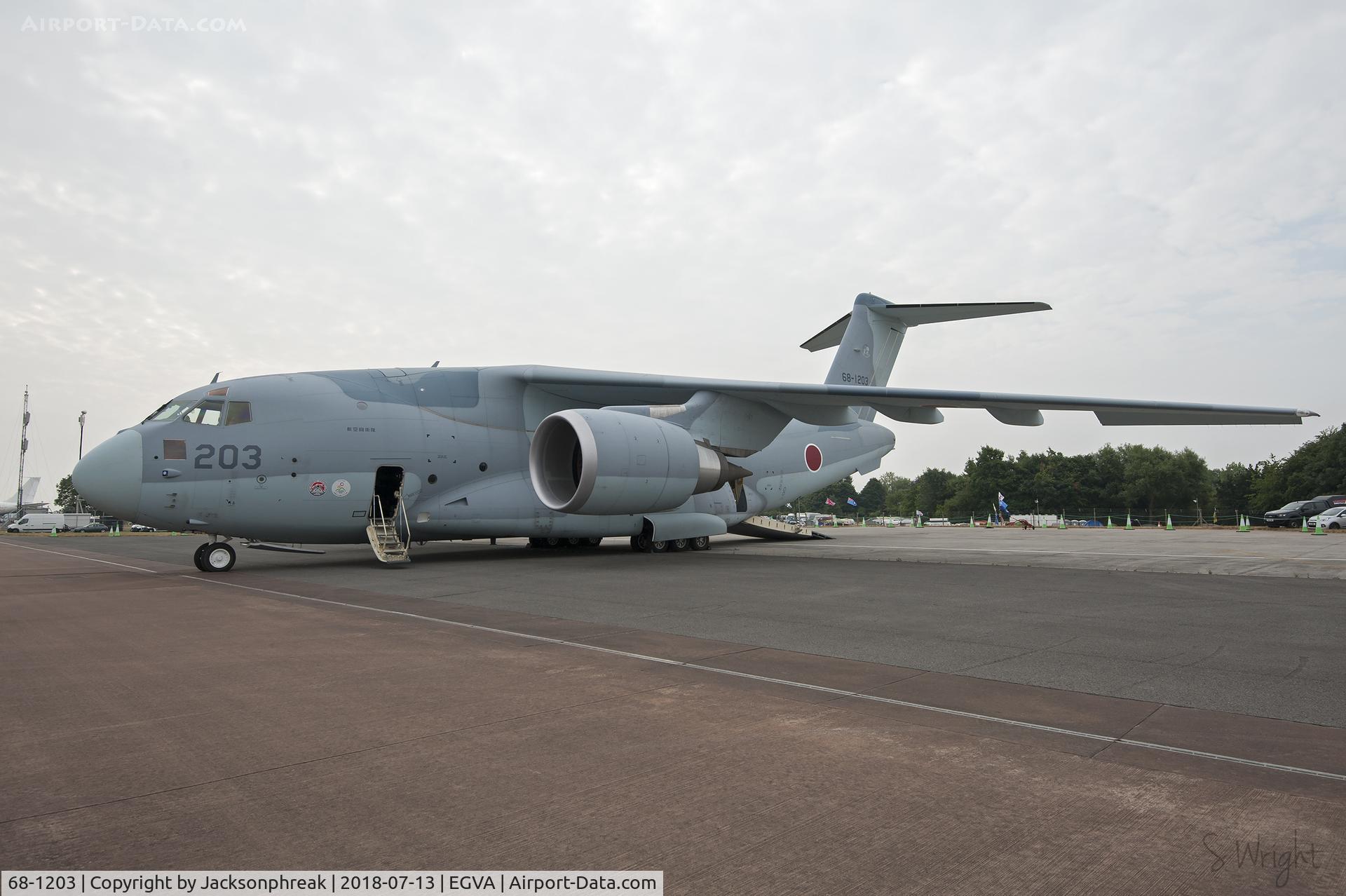 68-1203, 2016 Kawasaki C-2 C/N 003, RIAT 2018 RAF Fairford UK