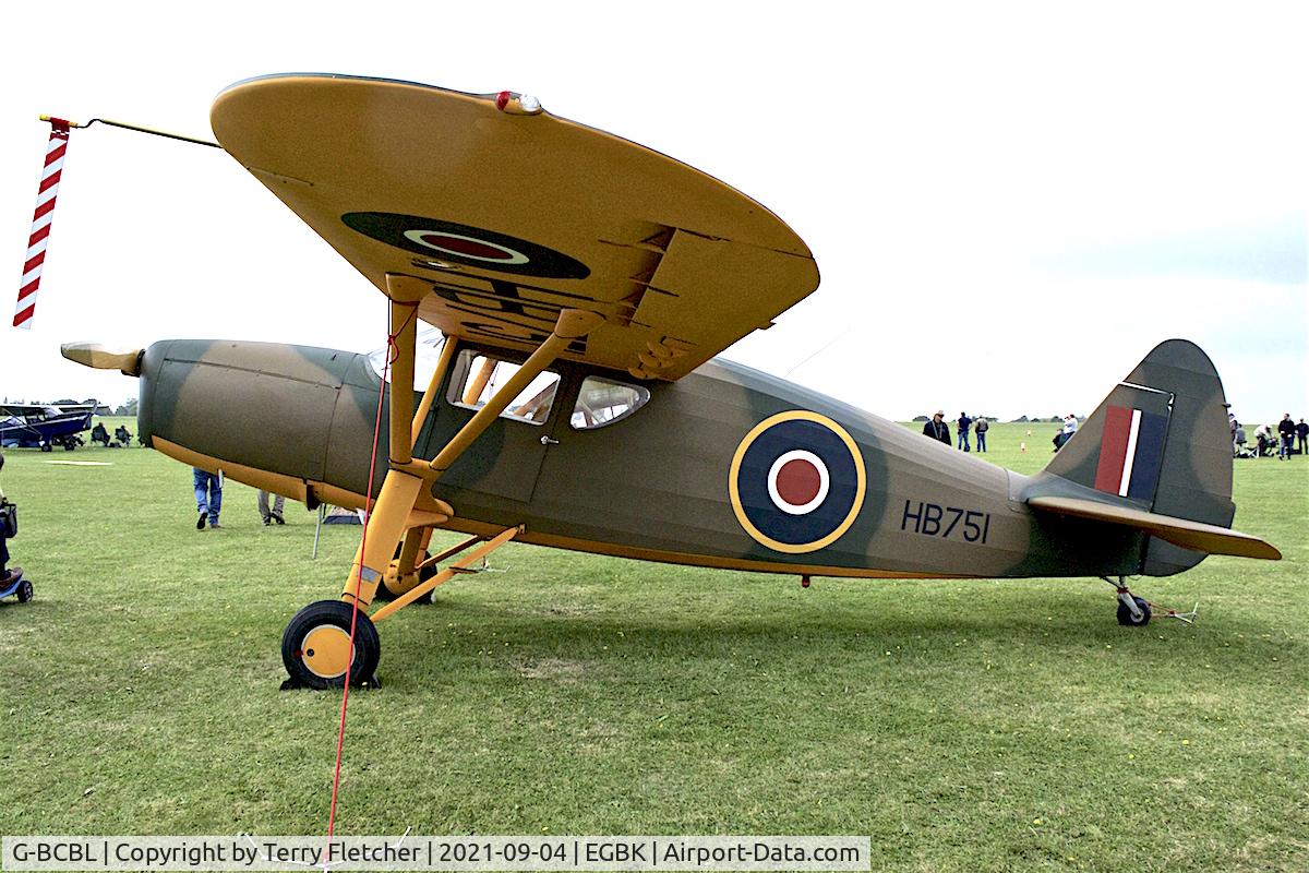 G-BCBL, 1946 Fairchild UC-61K Argus III (24R-46A) C/N 989, At LAA National Rally at Sywell