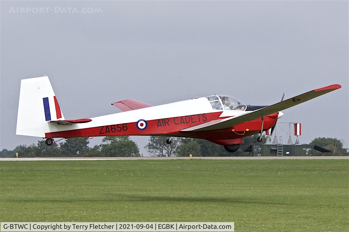 G-BTWC, 1980 Slingsby T-61F Venture T2 C/N 1975, At LAA National Fly-In at Sywell