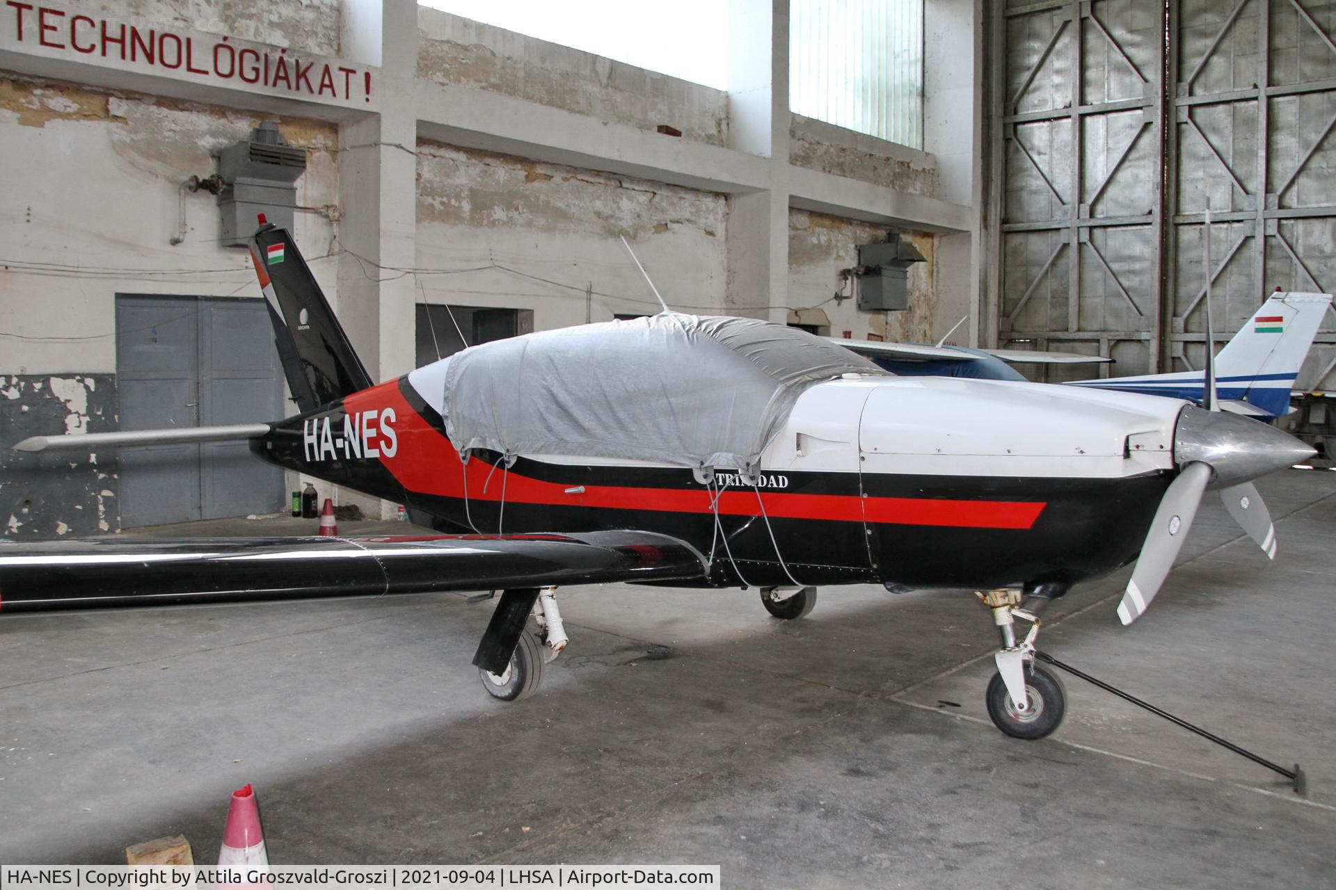 HA-NES, 1982 Socata TB-20 Trinidad C/N 333, LHSA - Szentkirályszabadja Airport, Hungary