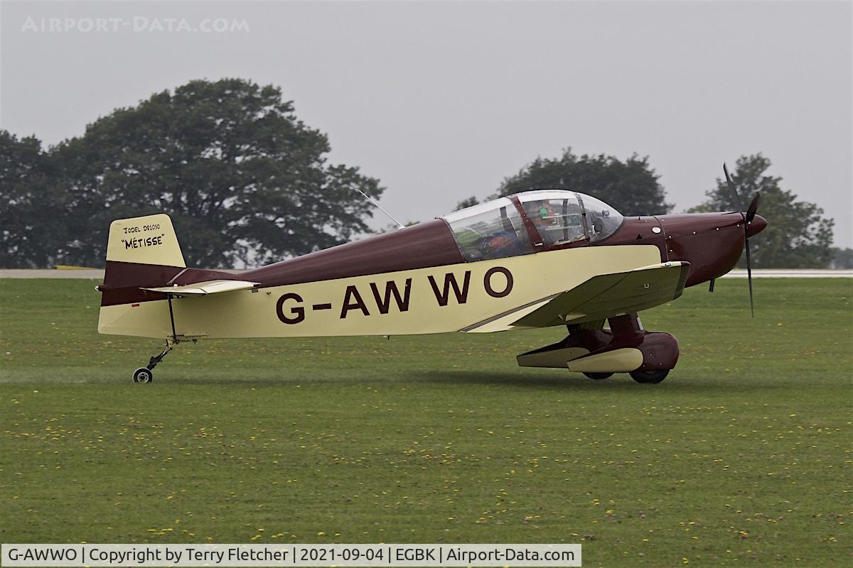 G-AWWO, 1964 CEA Jodel DR-1050 Sicile C/N 552, At LAA National Rally at Sywell